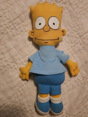 Simpsons Bart Dan Dee 1990 Bart Plush